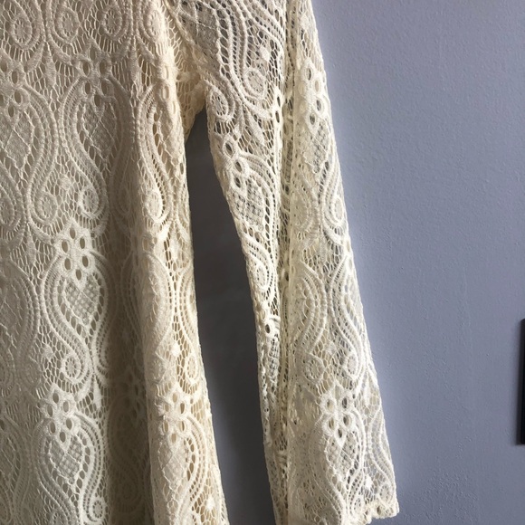 Ultra Flirt lace cold shoulder sheath dress - Picture 7 of 7